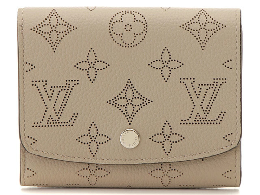 LOUIS VUITTON Portefeuille Iris Compact Mahina Galet